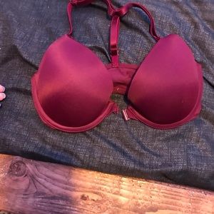 Pink bra
